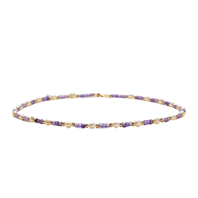 Amethyst Pearl Harmony Necklace