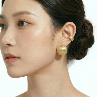 Brushed Gold Dome Clips