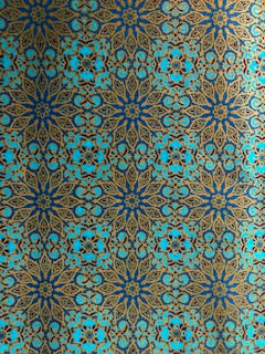 Premium Drawstring Jewelry Pouch, Cotton & Raw Thail Sil, Sunburst | Limited Edition