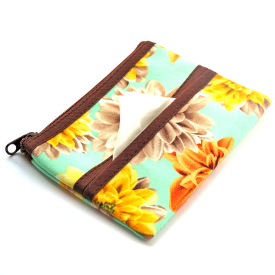 Coin Purse & Pouch, Printed Cotton Fabric