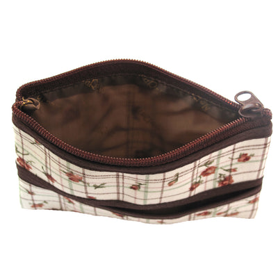 Coin Purse & Pouch, Printed Cotton Fabric