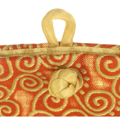 Cotton Soft Eyeglass Case, Rust