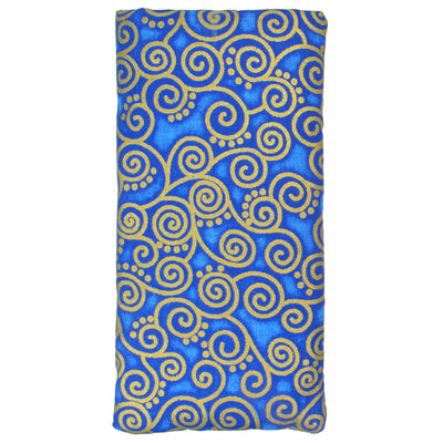 Cotton Soft Eyeglass Case, Cobalt Blue