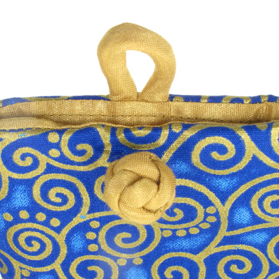 Cotton Soft Eyeglass Case, Cobalt Blue