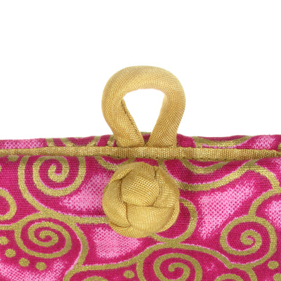 Cotton Soft Eyeglass Case, Fuchsia Pink