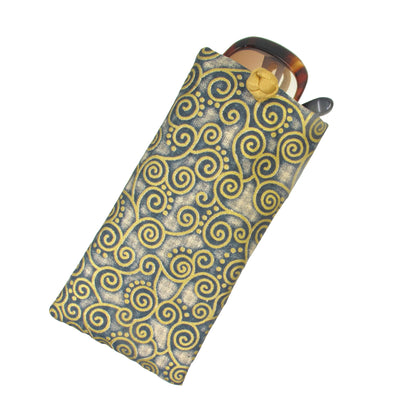 Cotton Soft Eyeglass Case, Gray