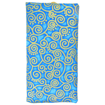 Cotton Soft Eyeglass Case, Turquoise