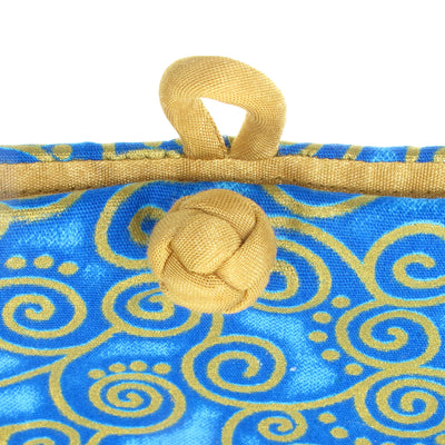 Cotton Soft Eyeglass Case, Turquoise