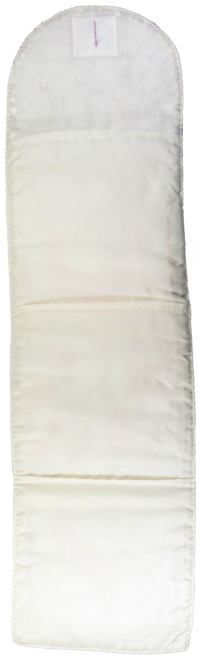 Sanitary Napkin (Sanitary Pad) Case (Bag, Pouch, Holder), Cotton Fabric, Large, Blue Elephant