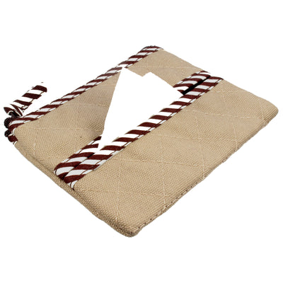 Coin Purse & Pouch, Quilted Canvas, Khaki