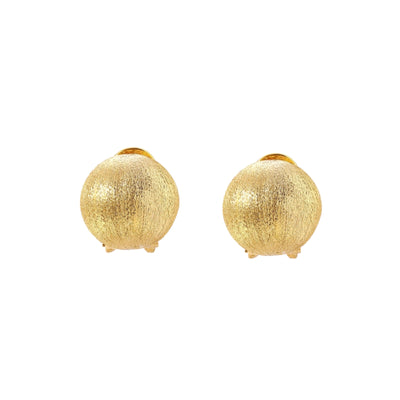 Brushed Gold Dome Clips
