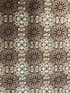 Premium Drawstring Jewelry Pouch, Cotton & Raw Thail Sil, Sunburst | Limited Edition