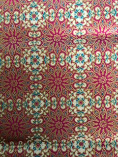 Premium Drawstring Jewelry Pouch, Cotton & Raw Thail Sil, Sunburst | Limited Edition