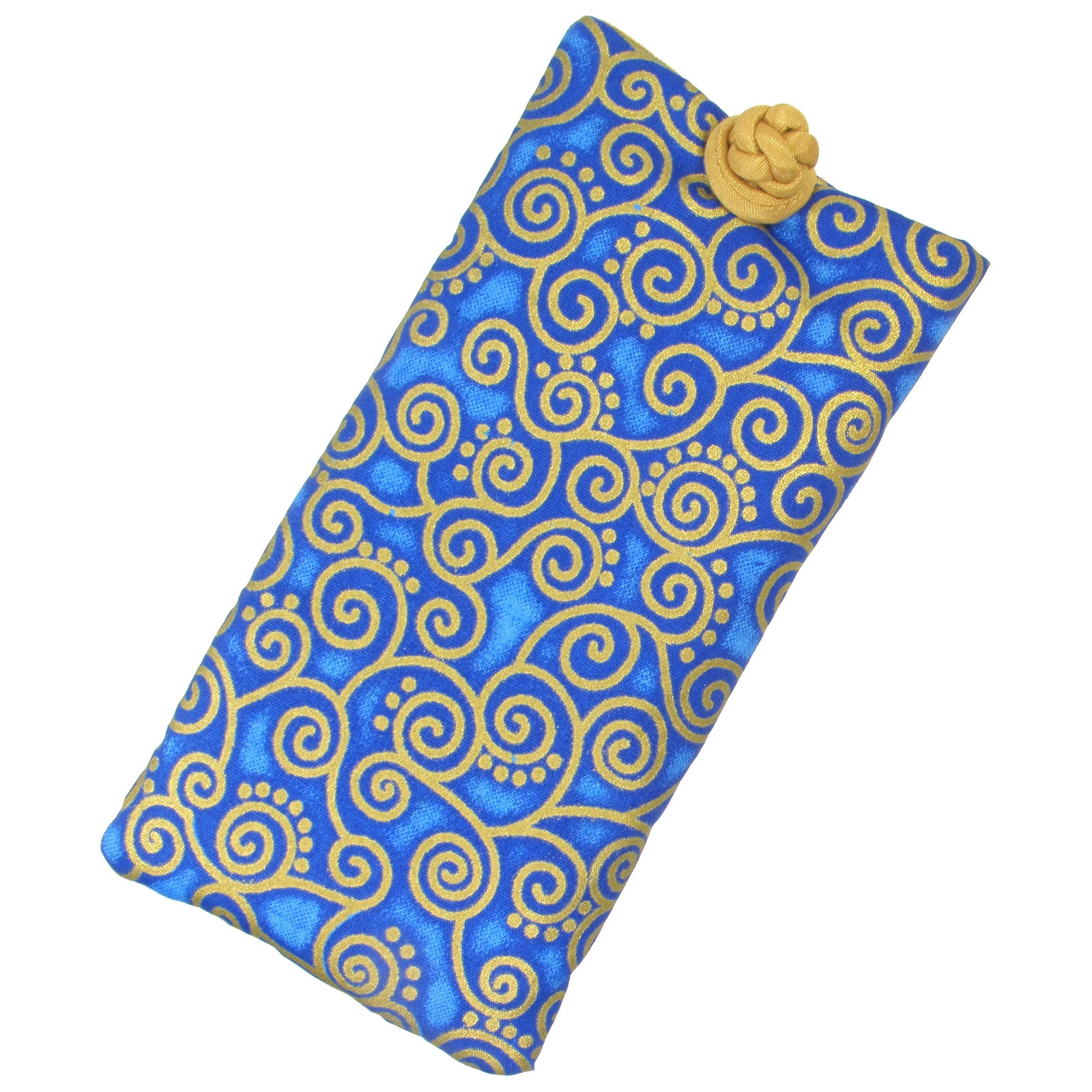 Cotton Soft Eyeglass Case, Cobalt Blue