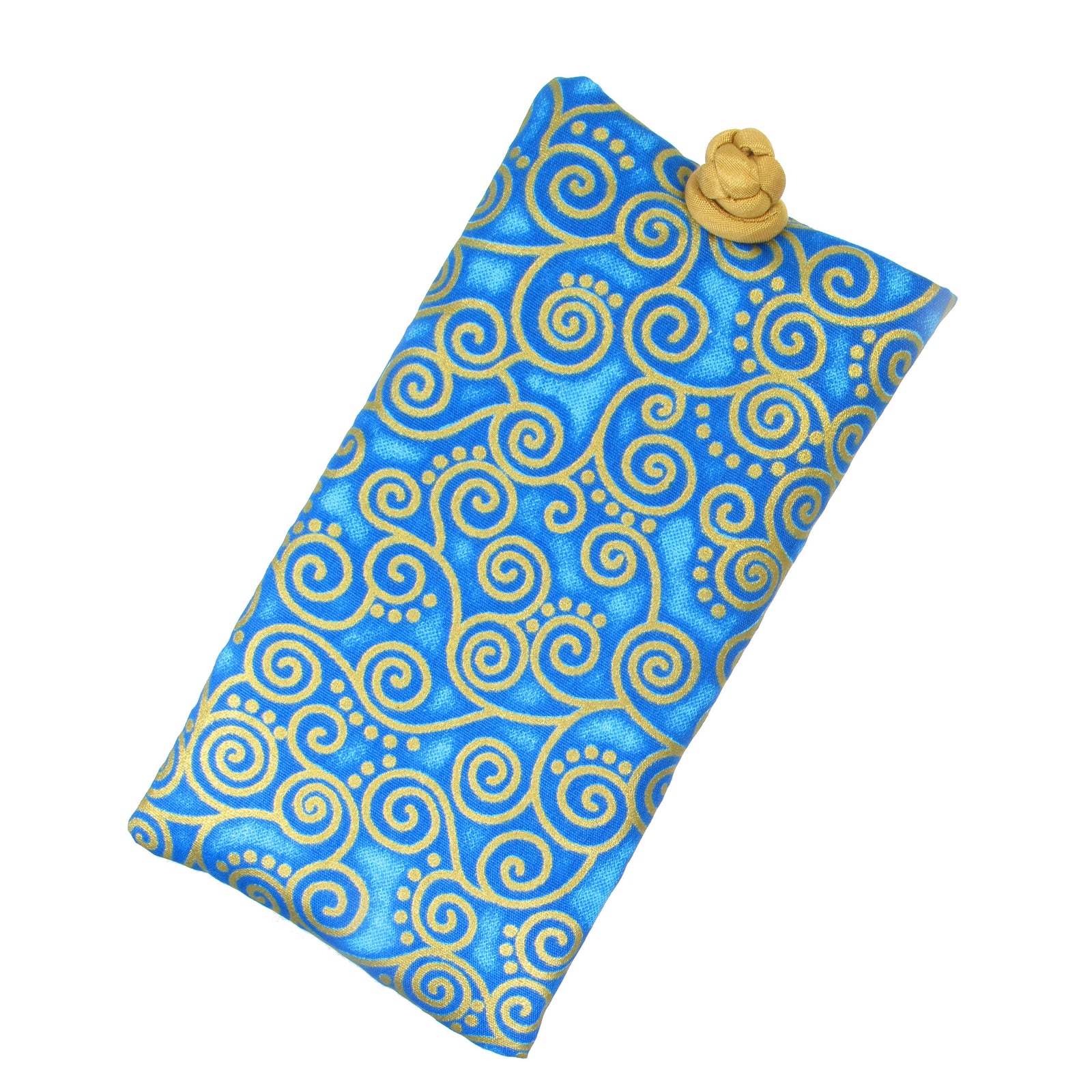 Cotton Soft Eyeglass Case, Turquoise