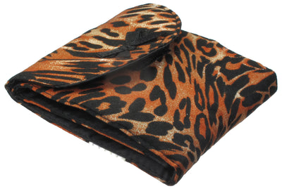 Sanitary Napkin (Sanitary Pad) Case (Bag, Pouch, Holder), Cotton Fabric, Small, Tiger Print